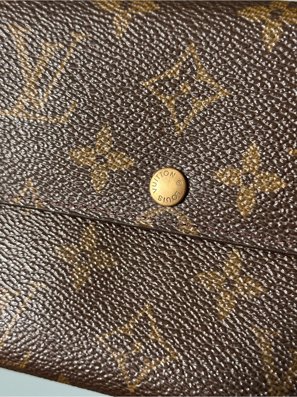 Louis Vuitton Monogram Snap Long Wallet w/ Chain - Picture 8 of 17